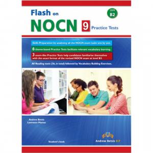 FLASH ON NOCN B2 9 PRACTICE TESTS MP3 CD 2017