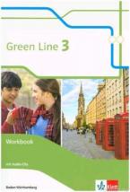 GREEN LINE 3 Baden Württemberg ab 2016, Workbook mit Audio-CDs KLASSE 7