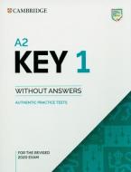 CAMBRIDGE KEY ENGLISH TEST 1 Student's Book (FOR REVISED EXAMS FROM 2020)