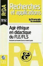 RECHERCHES ET APPLICATIONS - NUMERO 62