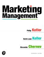 MARKETING MANAGEMENT 16TH ED