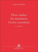 Three studies, Six miniatures, Twelve variations