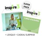 SUPER PACK: INSPIRE 3 (LE + CA + LEXIQUE + MON PETIT CARNET)