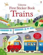 FIRST STICKER BOOK: TRAINS