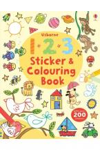 123 STICKER & COLOURING BOOK