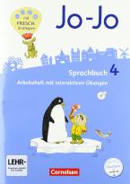 Jo-Jo Sprachbuch - Allgemeine Ausgabe - Neubearbeitung 2016 - 4 Arbeitsheft - Mit interaktiven Übungen online und auf CD-ROM
