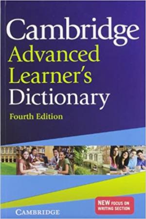 CAMBRIDGE ADVANCED LEARNER'S DICTIONARY