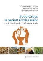 Food Crops in Ancient Greek Cuisine