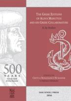 The Greek Editions of Aldus Manutius and his Greek Collaborators