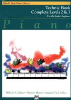 Alfred's Basic Piano Library-Complete Technic Book Level 2 & 3