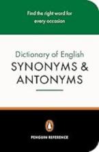 THE PENGUIN DICTIONARY OF ENGLISH SYNONYMS & ANTONYMS Paperback