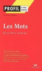 PROFIL D'UNE OEUVRE : LES MOTS Paperback