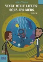 FOLIO JUNIOR : VINGT MILLE LIEUES SOUS LES MERS, TOME 2