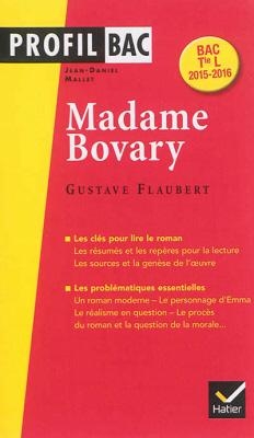 PROFIL D'UNE OEUVRE MADAME BOVARY FLAUBERT Paperback