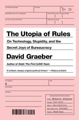 THE UTOPIA OF RULES  Paperback