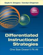 DIFFERENTIATED INSTRUCTIONAL STRATEGIES : ONE SIZE DOESN'T FIT ALL Paperback