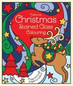 USBORNE : CHRISTMAS STAINED GLASS COLOURING