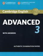 CAMBRIDGE ENGLISH ADVANCED 3 STUDENT'S BOOK W/A