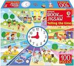 USBORNE BOOK AND JIGSAW TELLING THE TIME Paperback