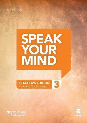 SPEAK YOUR MIND 3 Teacher's Book (+ Teacher's Book APP)