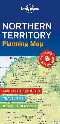 LONELY PLANET NORTHERN TERRITORY PLANNING MAP 1 MAP - END DATE 31/7/2024