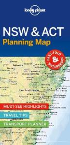 LONELY PLANET NEW SOUTH WALES & ACT PLANNING MAP 1 MAP - END DATE 31/7/2024