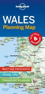 LONELY PLANET WALES PLANNING MAP 1 MAP - END DATE 30/4/2025