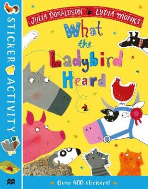 WHAT THE LADYBIRD HEARD STICKER BK
