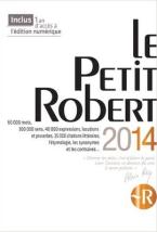 LE PETIT ROBERT GRAND FORMAT 2014 HC