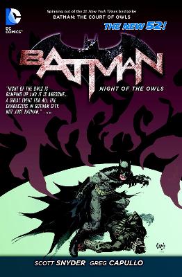BATMAN NIGHT OF THE OWLS Paperback
