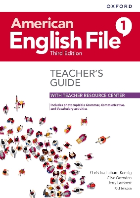 AMERICAN ENGLISH FILE 1 Teacher's Book GUIDE (+ DIGITAL RESOURCES) 3RD ED