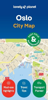 LONELY PLANET OSLO CITY MAP 2 MAP - END DATE 31/5/2030