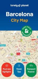 LONELY PLANET BARCELONA CITY MAP 2 MAP - END DATE 31/3/2029