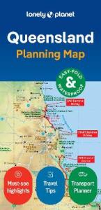 LONELY PLANET QUEENSLAND PLANNING MAP 2 MAP - END DATE 31/8/2030