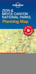 LONELY PLANET ZION & BRYCE CANYON NATIONAL PARKS PLANNING MAP 1 MAP - END DATE 31/1/2026