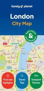 LONELY PLANET LONDON CITY MAP 2 MAP - END DATE 31/7/2029