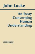 AN ESSAY CONCERNING HUMAN ESSAY Paperback