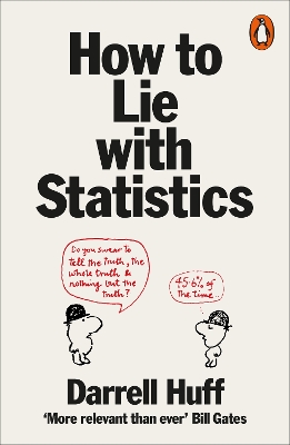 PENGUIN ORANGE SPINES : How to Lie with Statistics Paperback