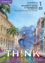 THINK 1 A2 Student's Book & Workbook (+ DIGITAL PACK) COMBO A 2ND ED