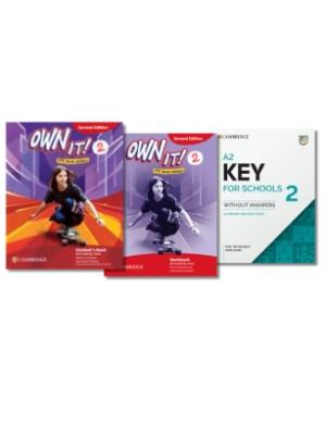 OWN IT! 2 SUPER PACK 2 (Student's Book + Workbook + KEY FOR SCHOOLS 2 + WORDLIST) 2ND ED
