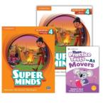 SUPER MINDS 4 SUPER PACK 3 (Student's Book + Workbook + 3 PRACTICE TESTS MOVERS + WORDLIST) 2ND ED