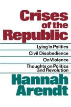 CRISES OF THE REPUBLIC Paperback