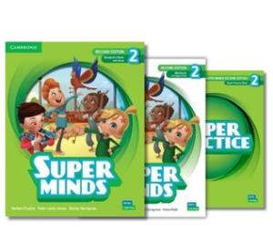 SUPER MINDS 2 SUPER PACK 2 (Student's Book + Workbook + SUPER PRACTICE + WORDLIST) 2ND ED