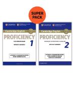 CAMBRIDGE ENGLISH PROFICIENCY SUPER PACK 2