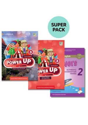 POWER UP 3 SUPER PACK 2 (Student's Book + Workbook + MOVERS 2 + WORDLIST) 2ND ED